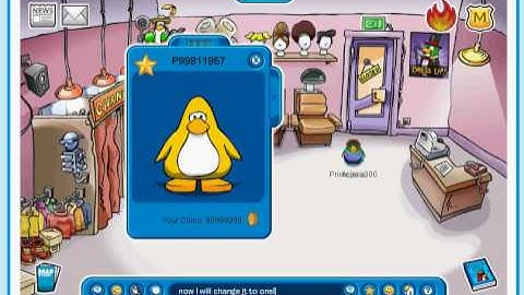 Club Penguin, 99999999 coin cheat How To