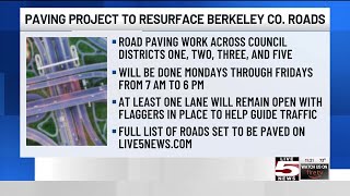 VIDEO: Paving project to resurface roads across Berkeley County
