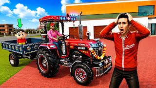 😍 Sinchen & Jack buy New modify tractor 🤩 | INDIAN THEFT AURA SIMULATOR 😎 | HINDI STORY