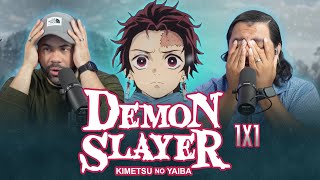 Demon Slayer 1x1 "Cruelty" - First episode was a gut punch! | Reaction