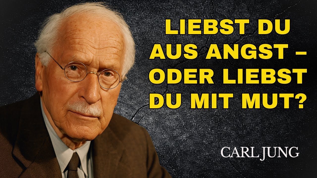 Du liebst nicht aus Mut – sondern aus Angst (Jung erklärt warum)