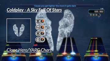 Clone Hero/YARG Chart: Coldplay - A Sky Full Of Stars