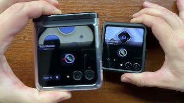 Motorola Razr 40 Ultra vs Samsung Z Flip 5 Viber External Screen Incoming Call Glitches
