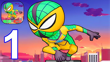 Spider Life Superhero Fight 3D - Gameplay Walkthrough Part 1 All Levels (Android,iOS)