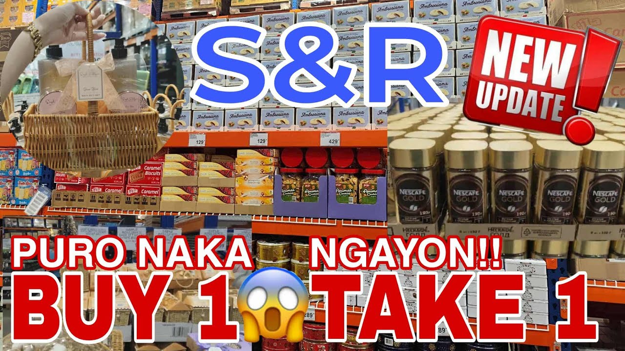 S&R 🇵🇭BUY 1 TAKE 1 | MASSIVE SALE! AND NEW ARRIVALS | Dau Mabalacat, Pampanga | #Len TV Vlog