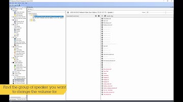 Speaker manager plugin, volume control: Axis Optimizer for Milestone XProtect