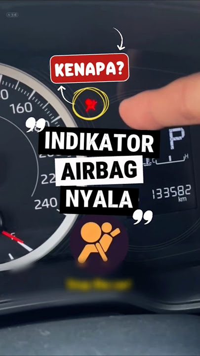 Lampu Indikator Airbag Nyala❓Coba Trik Ini Solusinya! 😉 #tipsotomotif #cartips #tipsmengemudi