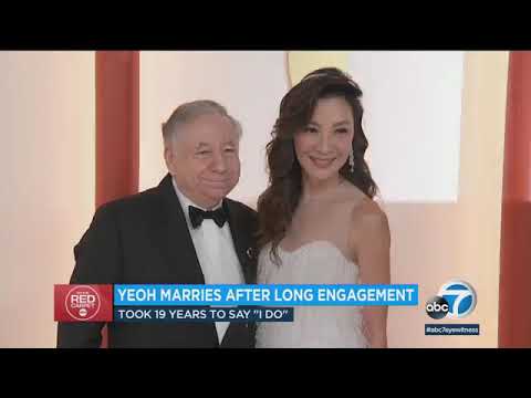 Michelle Yeoh walks down the aisle after 19-year engagement