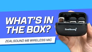 ZealSound M6 Wireless Lavalier Microphone - Unboxing - YouTube