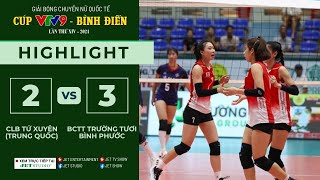 🔥 [HIGHLIGHT] CLB Tứ Xuyên (Trung Quốc) VS BCTT Trường Tươi Bình Phước | Cúp VTV9 - Bình Điền 2024