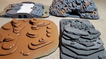 Modular EVA Foam Mini Crawler 1/24 Scale Course Pieces