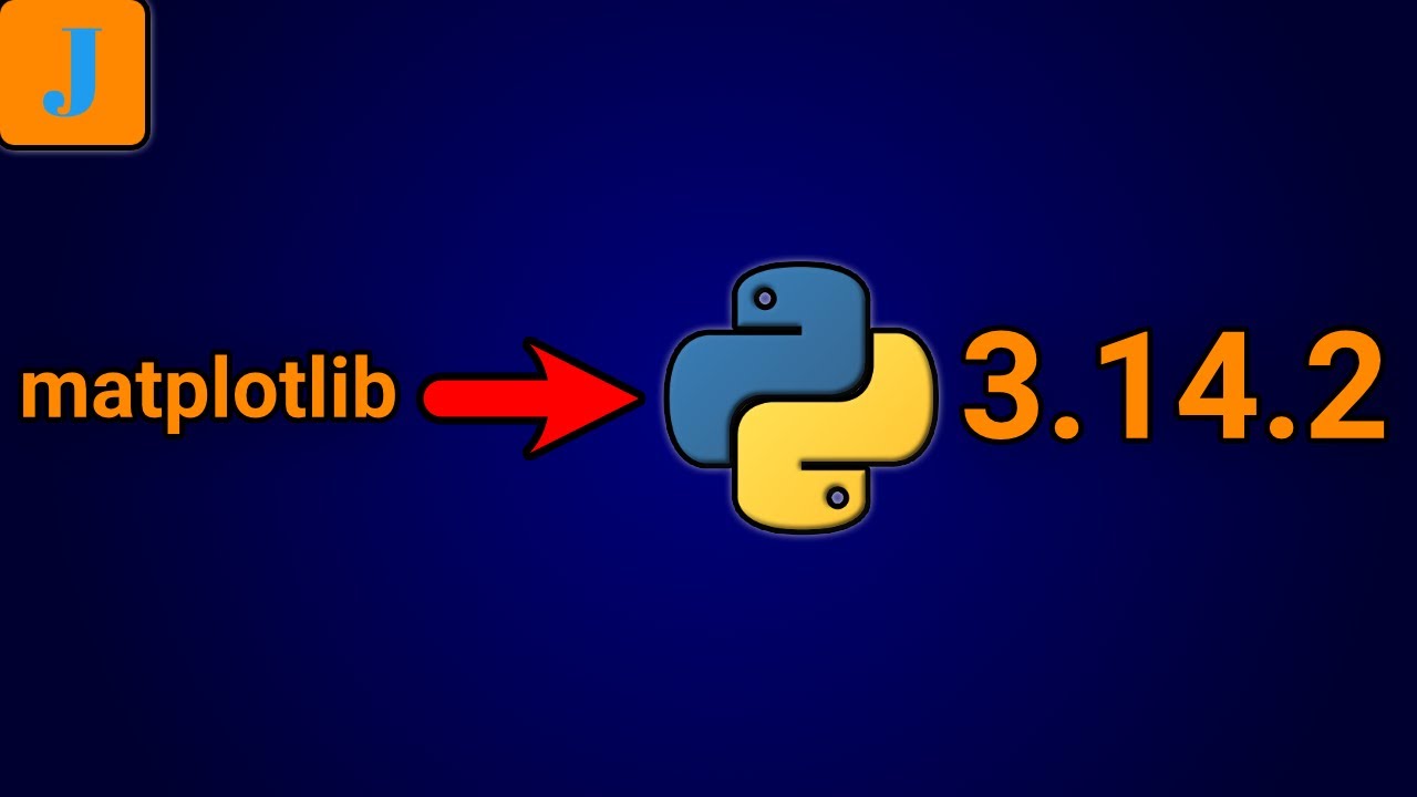 Как установить matplotlib в Python 3.14.2