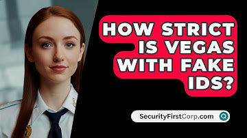 How Strict Is Vegas With Fake IDs? - SecurityFirstCorp.com
