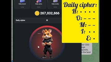 Hamster combat daily cipher code 30 august daily cipher #telegrambot #games #ciphertext