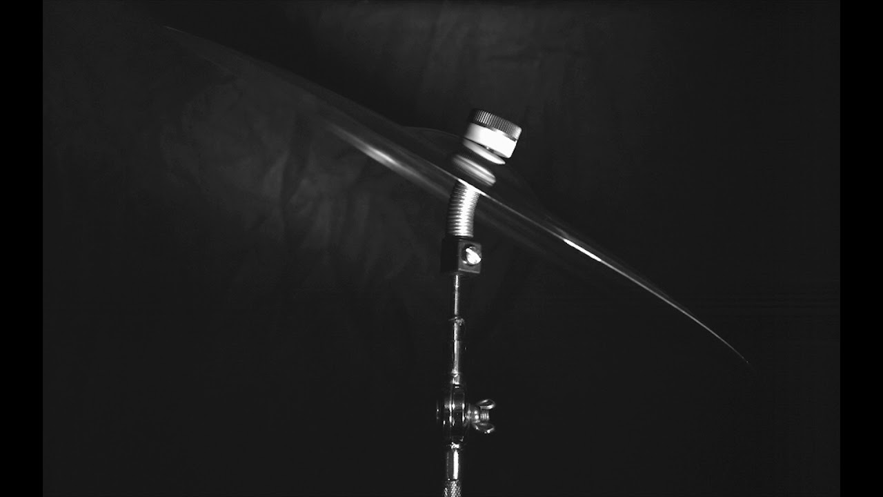Never Seen Before Aquarian Cymbal Spring in Super SlowMo (Cymbal Slow