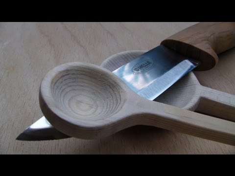 Video: How To Carve A Spoon From Wood