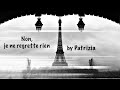 NON, JE NE REGRETTE RIEN - Edith Piaf Cover By Patrizia