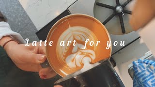 BARISTAJOY ️ Basic Latte art tutorial for beginners