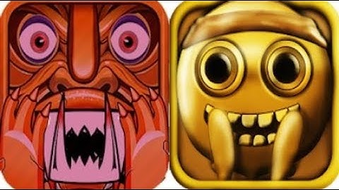 Run away from temple lost jungle vs Stickman Run 1 2 3 Go Running