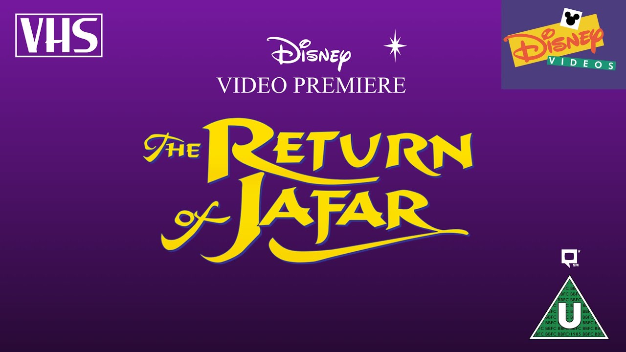 Closing to The Return of Jafar UK VHS (1995)