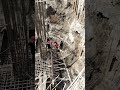 Fixing of shoring supports for formwork of pilecap. 5.24.26. #construction #shorts