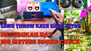 EBOX SOUND CHECK.  MINI SOUND IN 100 METERS DISTANCE. POWERED BY DXB BL12000 FOR KKE SPEAKERS. screenshot 2