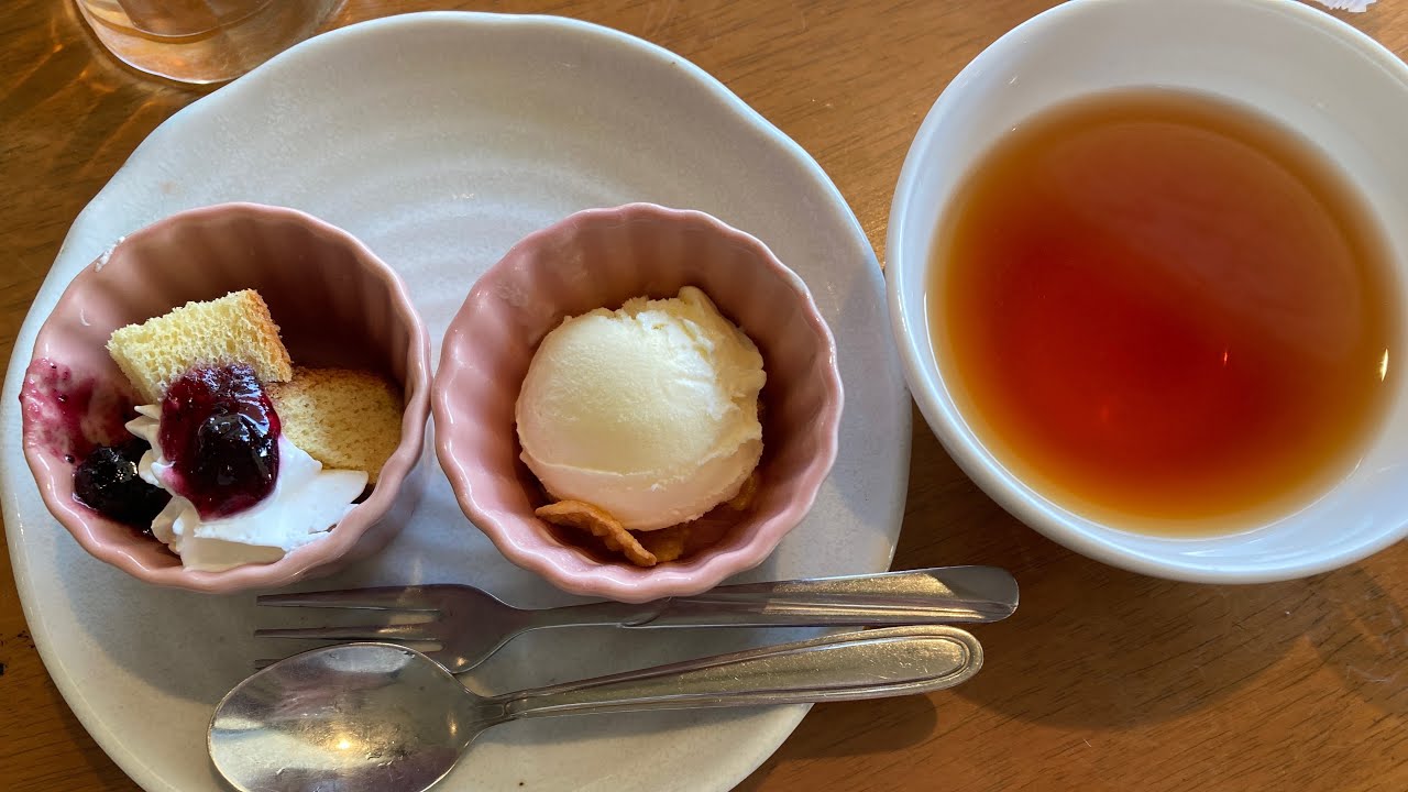 デザート付きドリンクバー