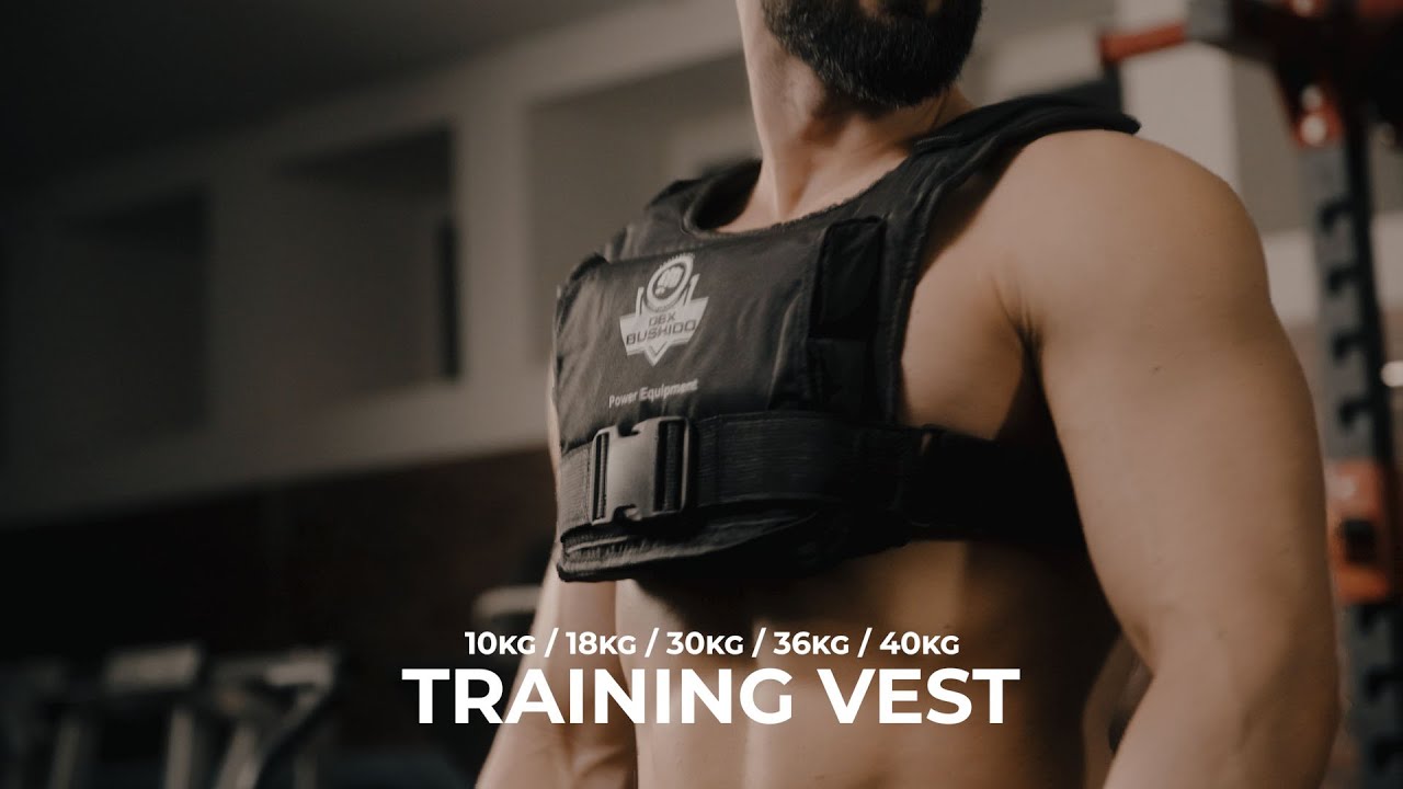 DBX BUSHIDO SPORT Gewichtsweste 1–36 Kg Verstellbar – Cordura-Material Für CrossFit & Calisthenics