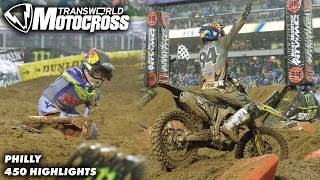 Ken Roczen Takes The Points Lead! Philly Supercross Mudder [450] Highlights