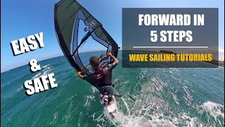 FORWARD IN 5 STEPS  How to forward loop in 5 steps. Easy and safe. Josep Pons windsurfing top tips.