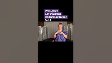 Pt4 Poi Left Extension Underhand Weave #poi #PoiSpinning #PoiDance #FlowArts #PoiTutorial