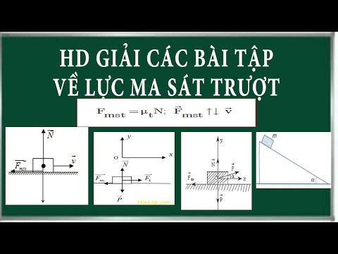 Video: Cách Tìm Lực Ma Sát Trượt