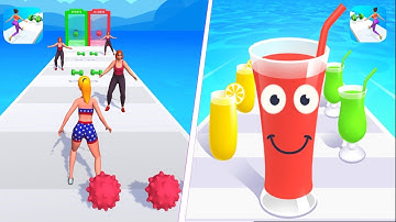 ✅ Twerk Vs Juice Run Satisfying mobile games NEW UPDATE || Tiktok Games Android & IOS Gameplay