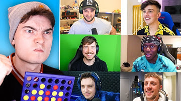 1v1ing Every YouTuber At Connect 4