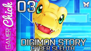 ❋ Digimon Story: Cyber Sleuth - Gameplay/Walkthrough [PART 3] (PS4) w/ GamerChick