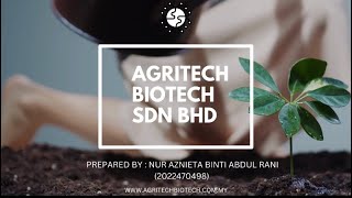 AGR453 AGRIBUSINESS MARKETING