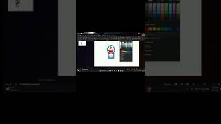 How to Draw Doraemon in PowerPoint  |  Easy Shape Design Tutorial #shorts