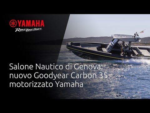 Genoa Boat Show: the new Goodyear Carbon 35 empowered by Yamaha (IT)