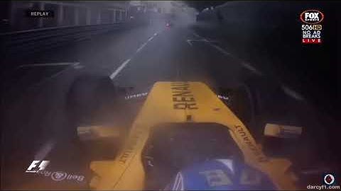 The Plotagon Video Maker Animations 2004 crashes his Renault R.S. 16