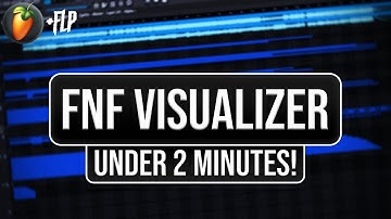 [+FLP] How To Make SIMPLE FNF VISUALIZERS Under 2 MINUTES - FL Studio Tutorial