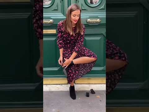 kickers vermillon noir