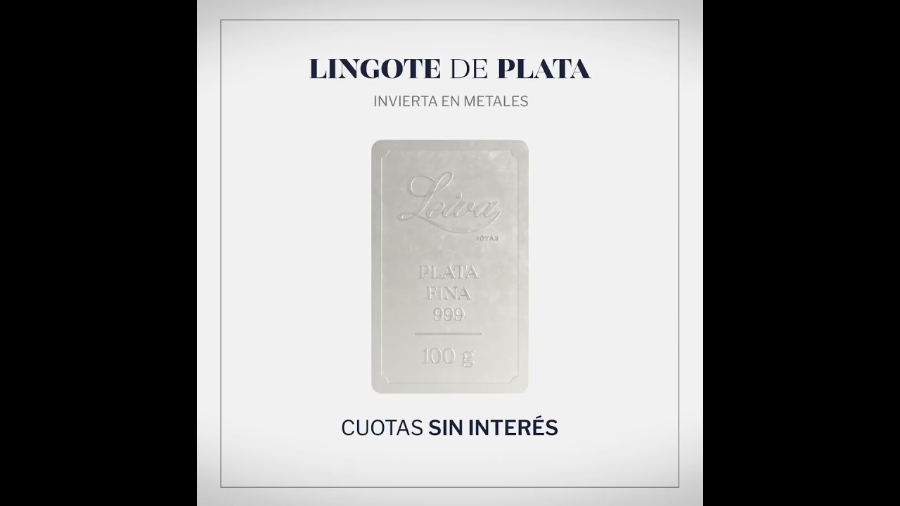 Invertir en Lingotes de Plata puede ser una gran decisión - Adquiéralo online