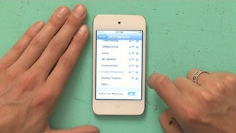 Disabling OpenDNS on an iPod Touch : iPod & iPod Touch Tips