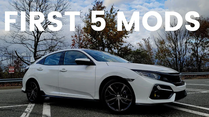 FIRST 5 MODS on 2021 Honda Civic Sport Hatch | Easy DIY