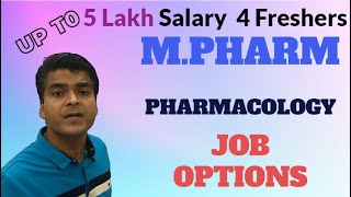 M.Pharm Pharmacology Job Opportunity | Career Option in Pharmacology  with High Salary | Pharmacy