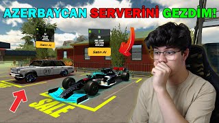 AZERBAYCAN SERVERİNDA GEZDİM!! *YENİ SERVER* (CAR PARKİNG MULTİPLAYER!!!)