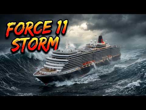 MS Queen Elizabeth | The Storm That Tested a New Queen
