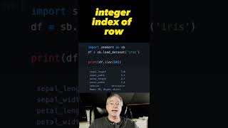Select Pandas DataFrame row with integer index 🐼 #shorts #pandas