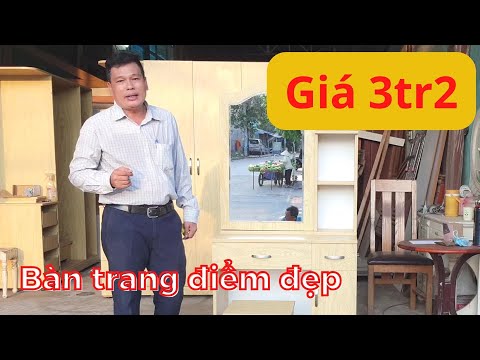 Bàn Trang Điểm 0m8 MS 2614 | giao hàng miễn phí