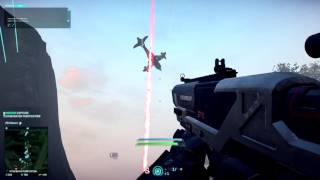 PlanetSide 2 Rocket launchers aircraft kill  big battle(EU)- Cobalt (1080p)60